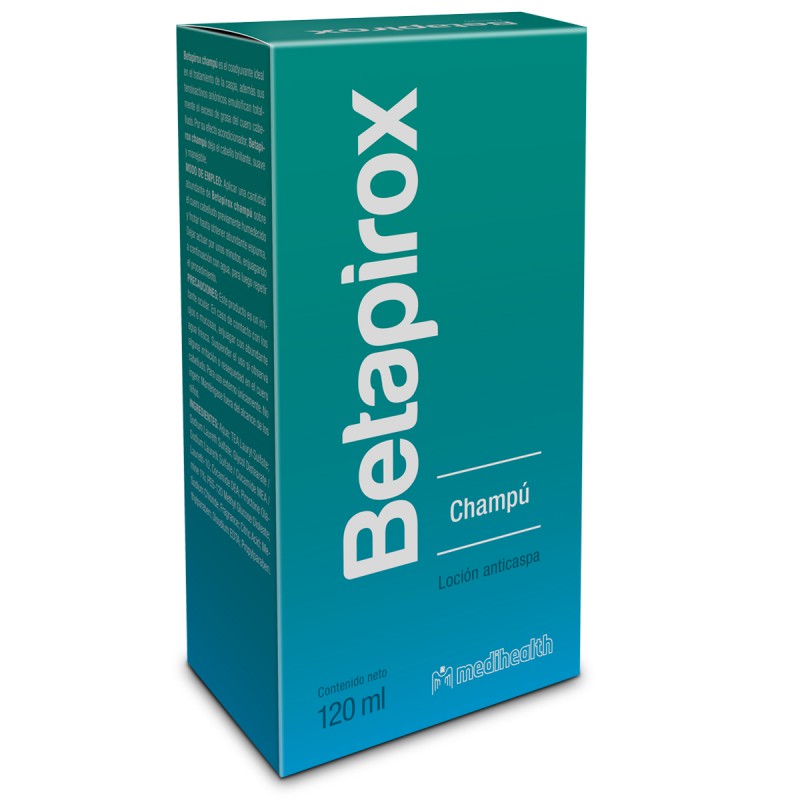 Medihealth Betapirox Shampoo 120 ml