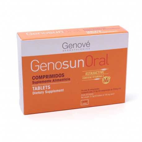 Genové Genosun Oral 30 Comprimidos