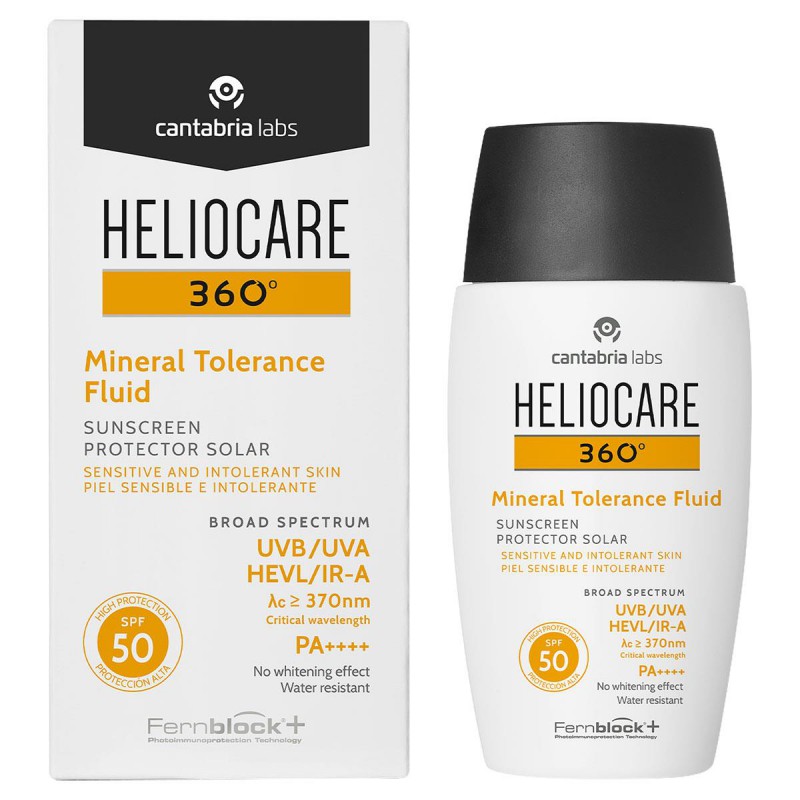 Heliocare 360° Mineral Tolerance Fluid FPS50+ 50 ml