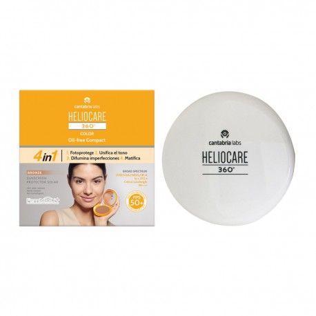 Heliocare Compacto Oil Free Bronce FPS50 10 gr